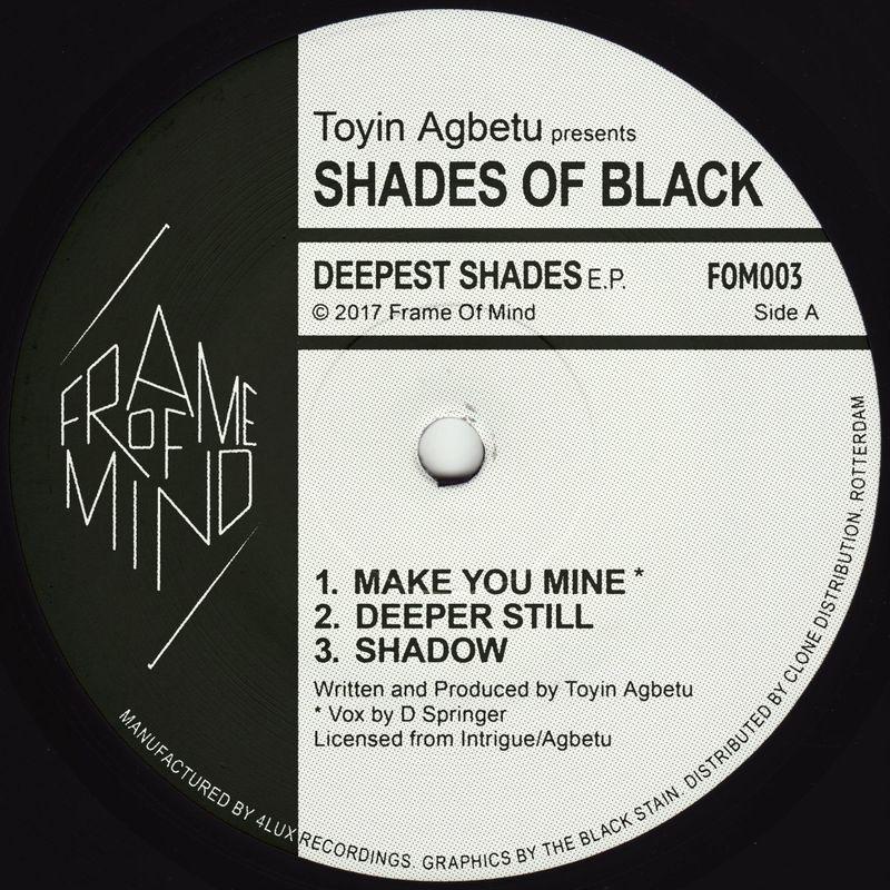 Deepest Shades - Toyin Agbetu presents Shades Of Black
