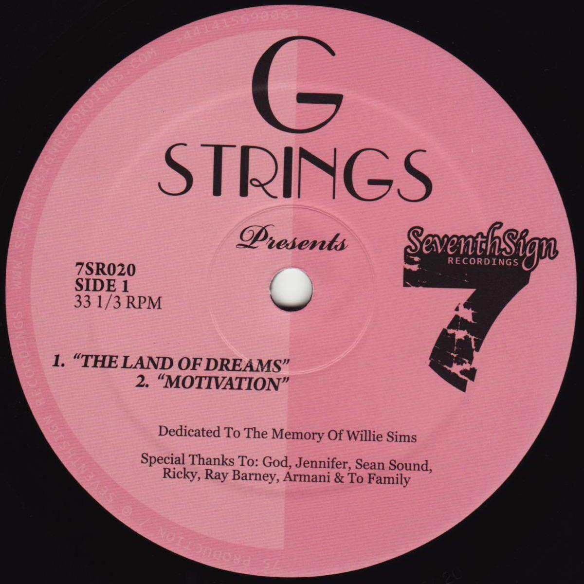 The Motivation Songs - G Strings
