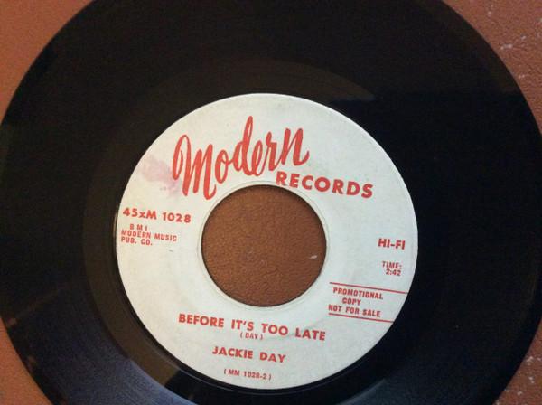 Before It’s Too Late - Jackie Day