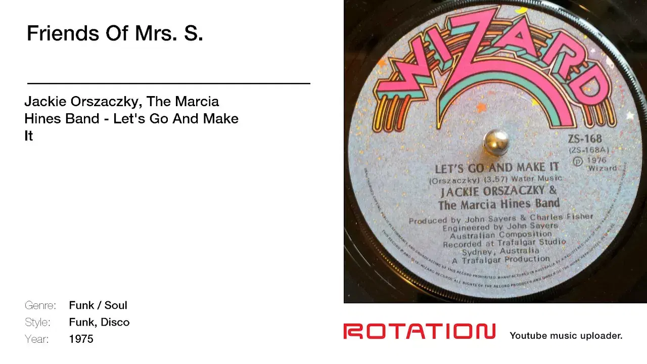 Let's Go And Make It - Jackie Orszaczky & The Marcia Hines Band
