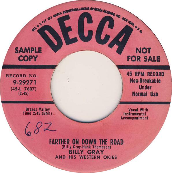  - Billy Gray and his Western Okies