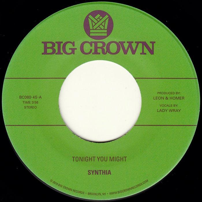 Tonight You Might b/w Dissolve - Synthia