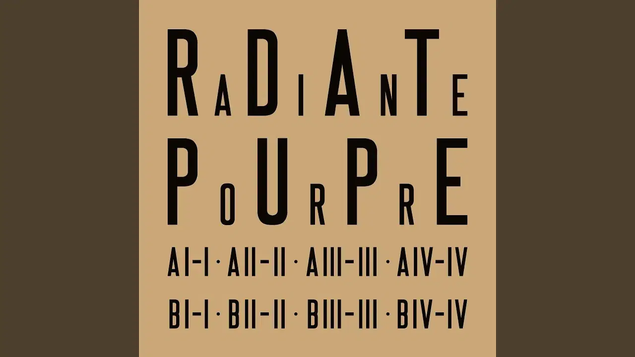 Radiante Pourpre - Radiante Pourpre