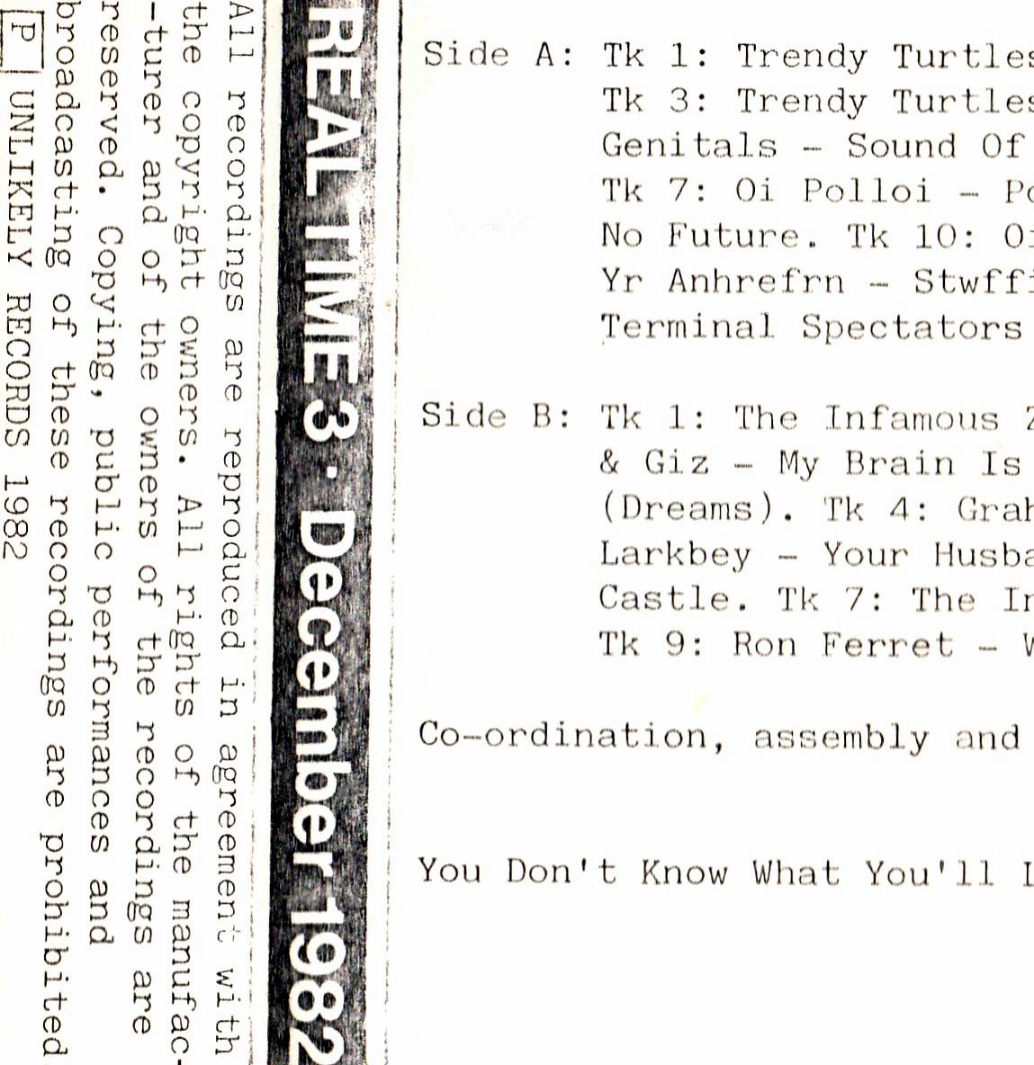 Real Time 3 : December 1982 - Trendy Turtles