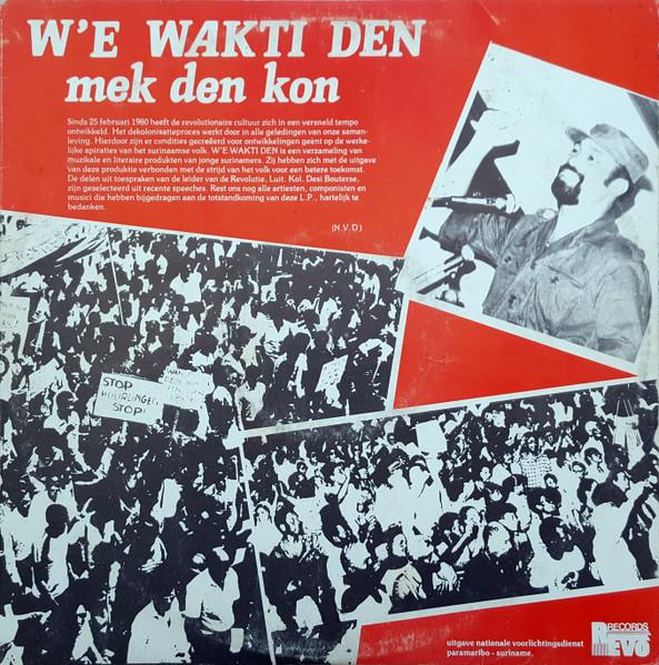 W'e Wakti Den Mek Den Kon - Louis Doedel