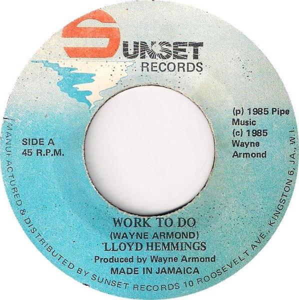Work To Do - Lloyd Hemmings