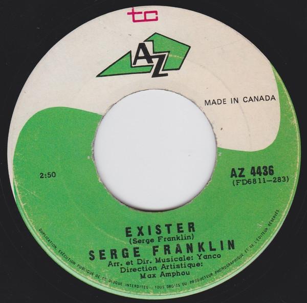 Les Grands Vents / Exister - Serge Franklin