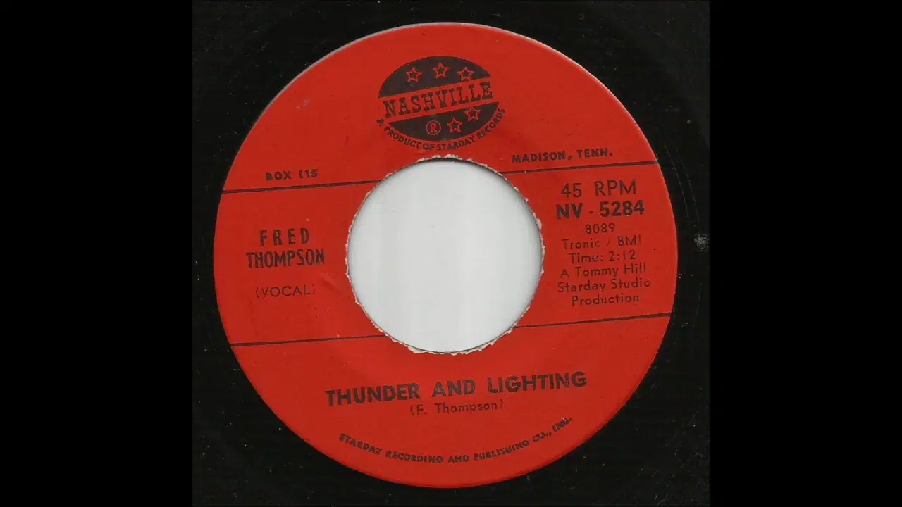 Shadows Of The Past / Thunder And Lightning - Fred Thompson