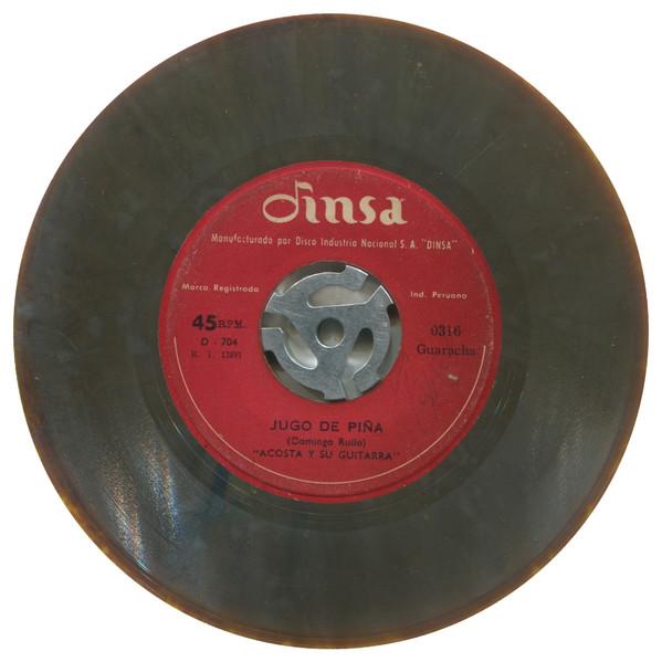 Jugo De Piña / La Rumba Del Cholito  - Acosta y su guitarra