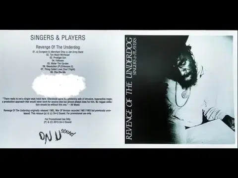Revenge Of The Underdog - Singers & Players