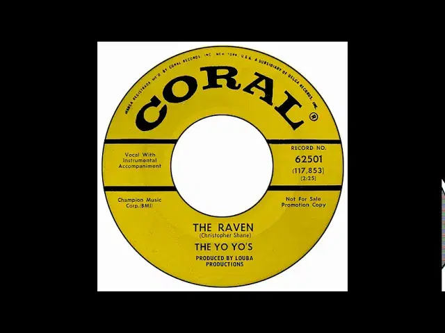 The Raven / Crack In My Wall - The Yo Yo's