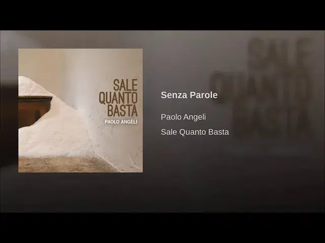 Sale Quanto Basta - Paolo Angeli