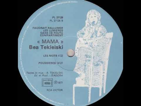 Faudrait Rallumer La Lumière Dans Ce Foutu Compartiment. - "Mama" Bea Tekielski