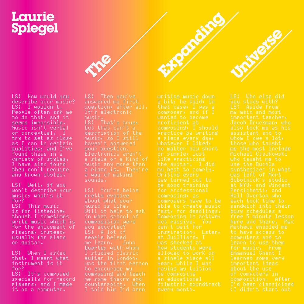 The Expanding Universe - Laurie Spiegel