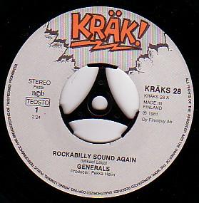 Rockabilly Sound Again / Hop Bop Rock'N'Roll - Generals
