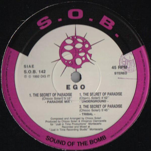 The Secret Of Paradise - Ego