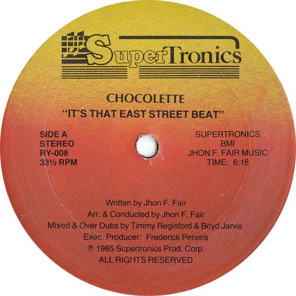 It's That East Street Beat - Chocolette