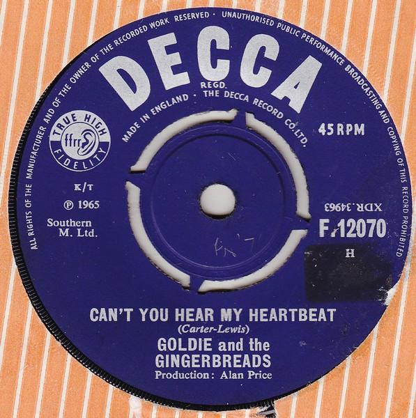 Can't You Hear My Heartbeat - Goldie & The Gingerbreads