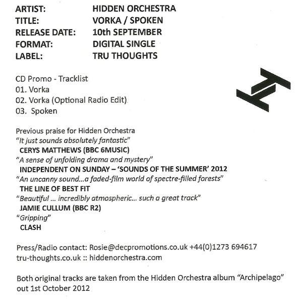 Archipelago Remixes: Part 2 - Hidden Orchestra