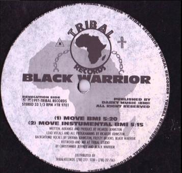 Play Mas / Move - Black Warrior