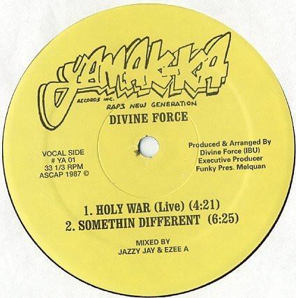 Holy War (Live) / Somethin Different - Divine Force