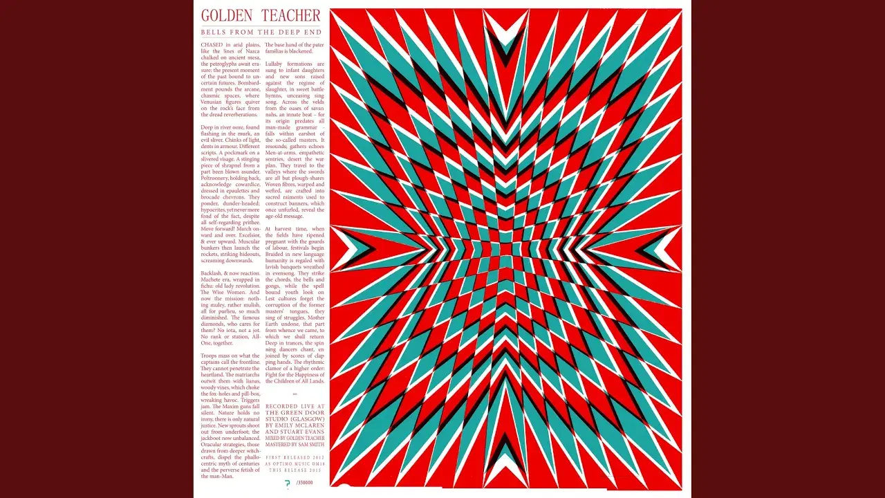 Bells From The Deep End - Golden Teacher