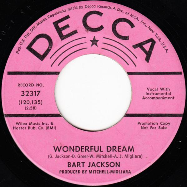 Wonderful Dream / Dancing Man - Bart Jackson