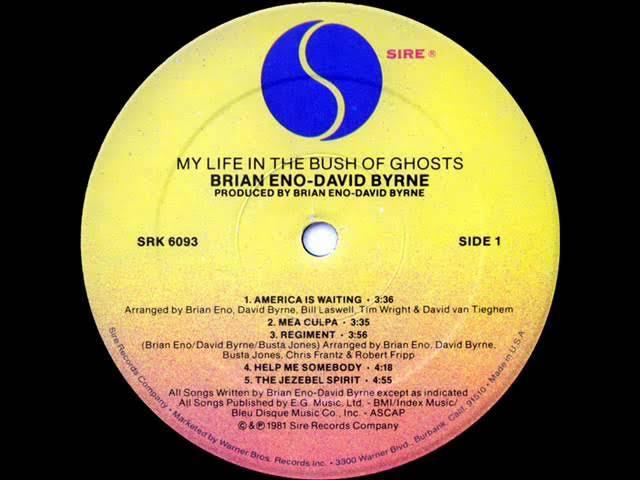 The Jezebel Spirit - Brian Eno, David Byrne