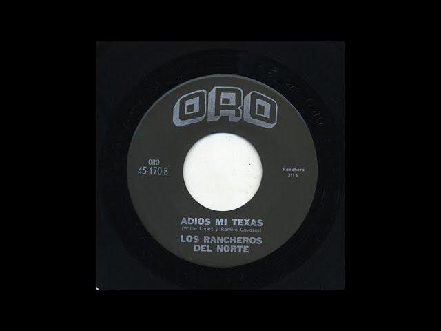 Pescadores De Ensenada / Adios Mi Texas - Los Rancheros Del Norte