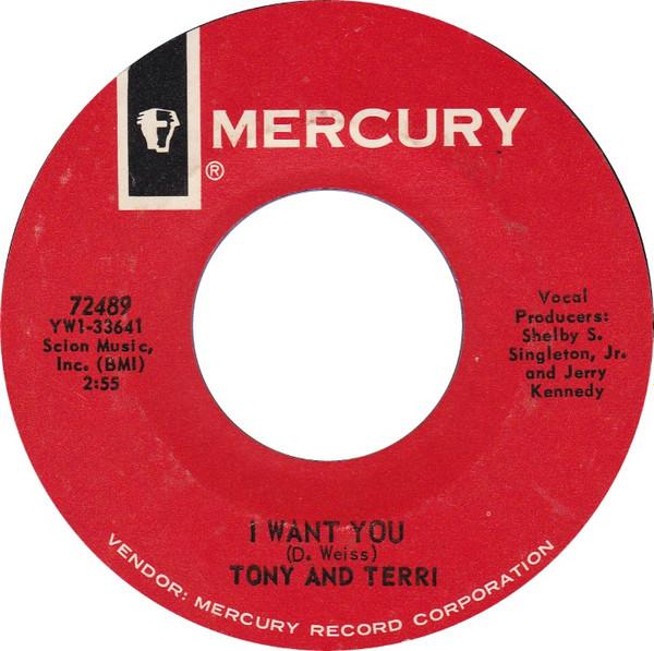 I Want You - Tony And Terri