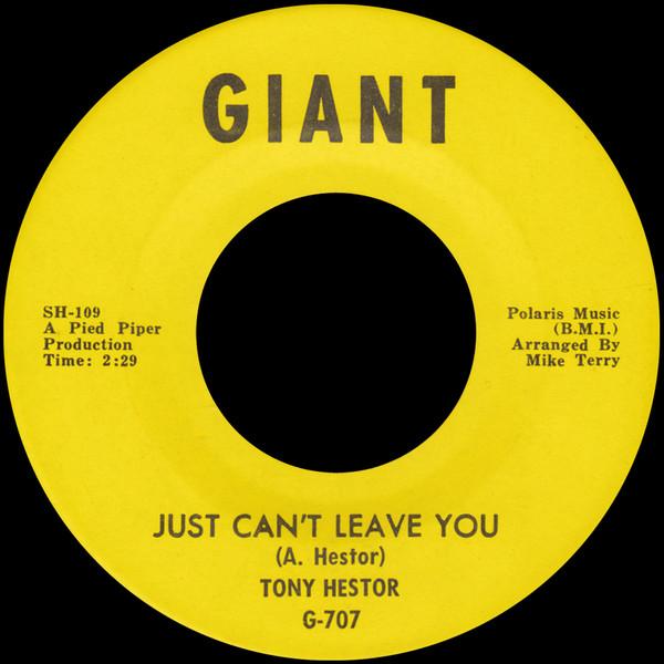  - Tony Hestor
