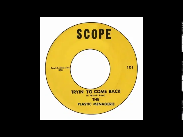 Hold Your Baby Close / Tryin' To Come Back - The Plastic Menagerie
