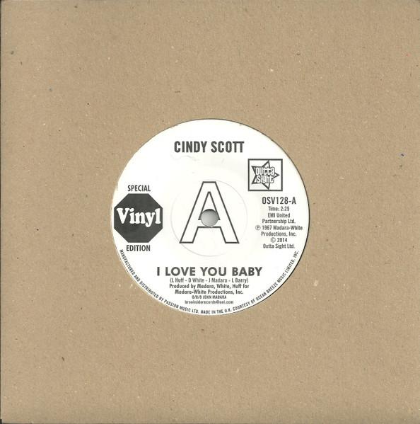 I Love You Baby - Cindy Scott
