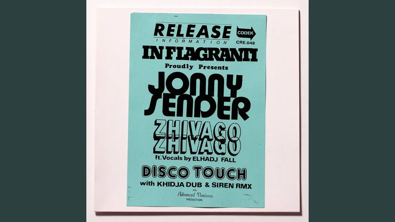 Zhivago Zhivago / Disco Touch - Jonny Sender