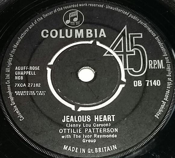 Jealous Heart - Ottilie Patterson