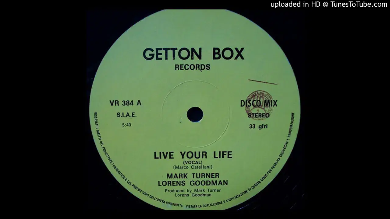 Live Your Life - Mark Turner