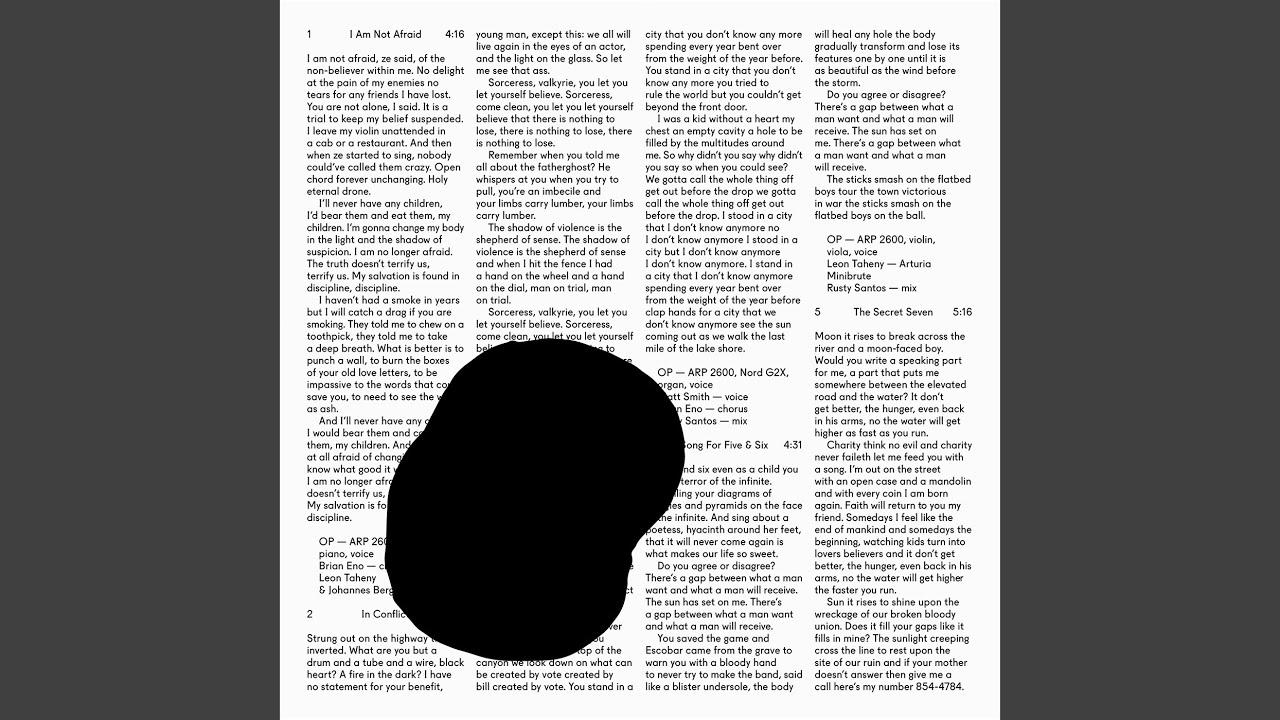 In Conflict - Owen Pallett