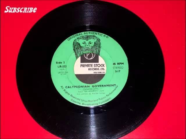 Carnival Long Ago / Calypsonian Government - Roaring Lion