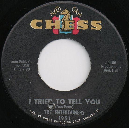 Southern Soul Stock 2 (Chess) - The Entertainers