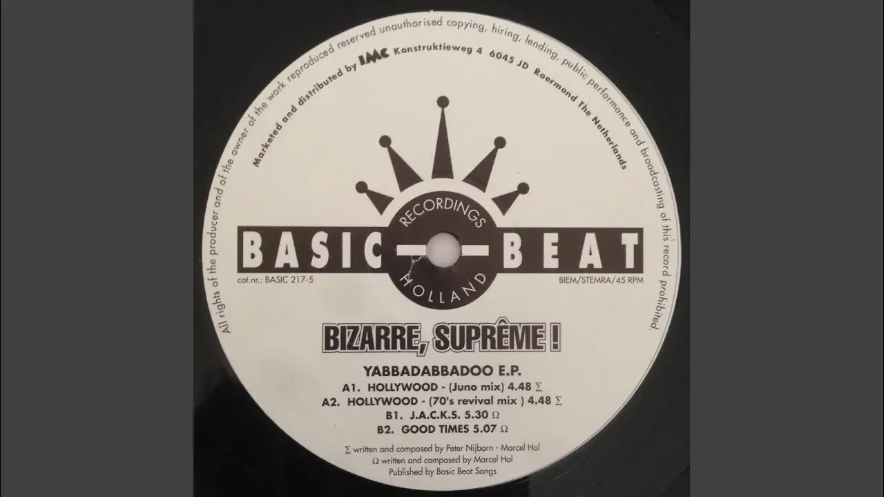 Yabbadabbadoo E.P. - Bizarre, Supreme!