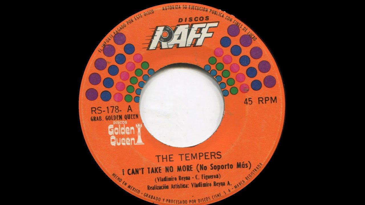 I Can't Take No More / You And Me - The Tempers
