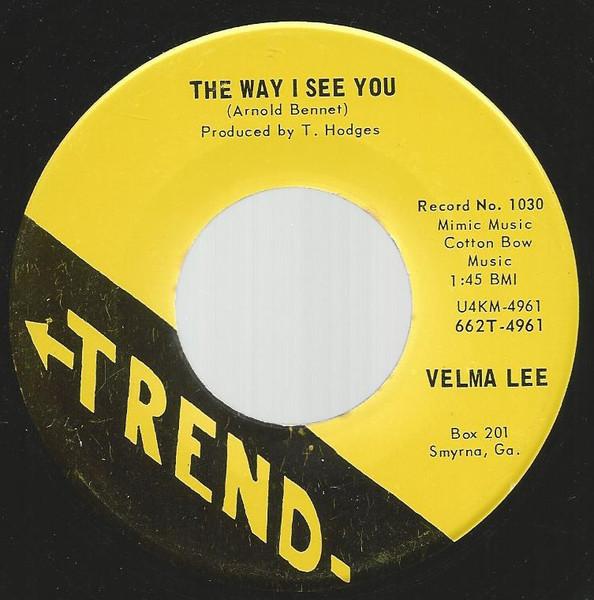 The Way I See You - Velma Lee