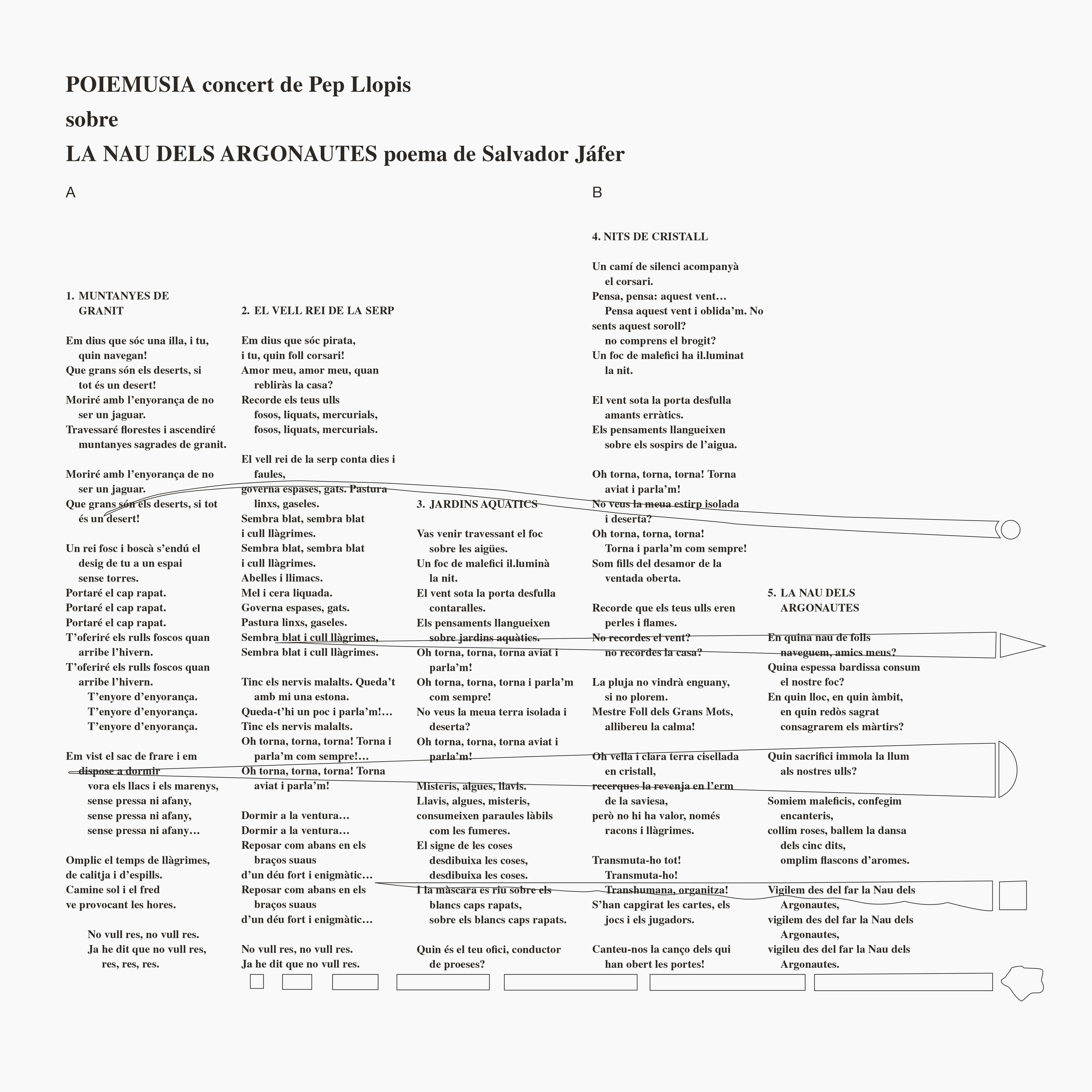 Poiemusia La Nau Dels Argonautes - Pep Llopis