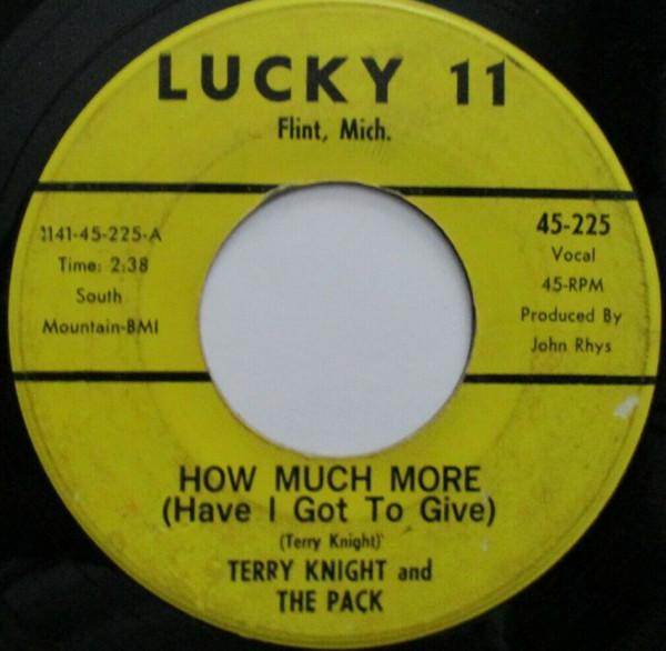 How Much More (Have I Got To Give) / I've Been Told - Terry Knight & The Pack