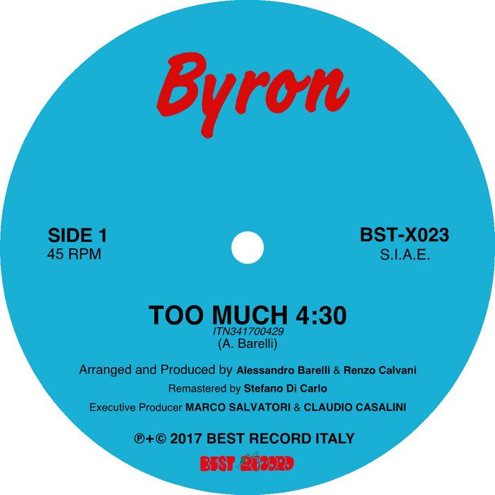 Too Much [BST-X023] - BYRON