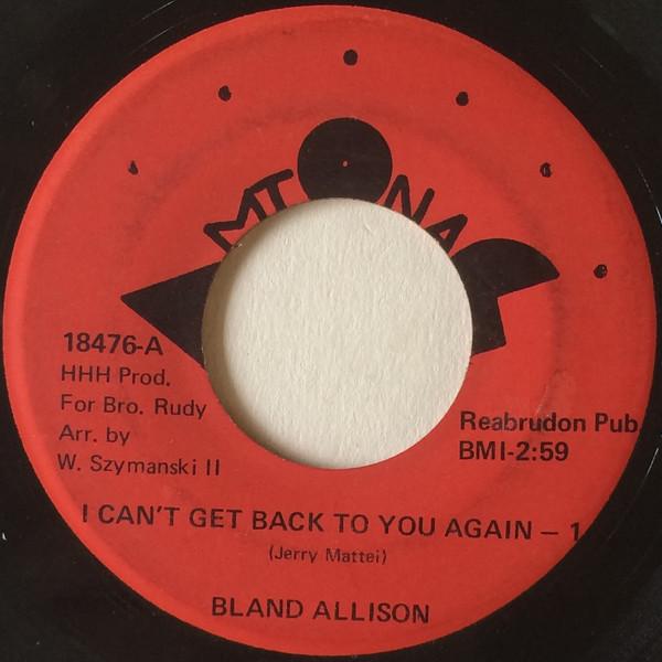  - Bland Allison