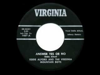  - Eddie Alford And The Virginia Mountain Boys