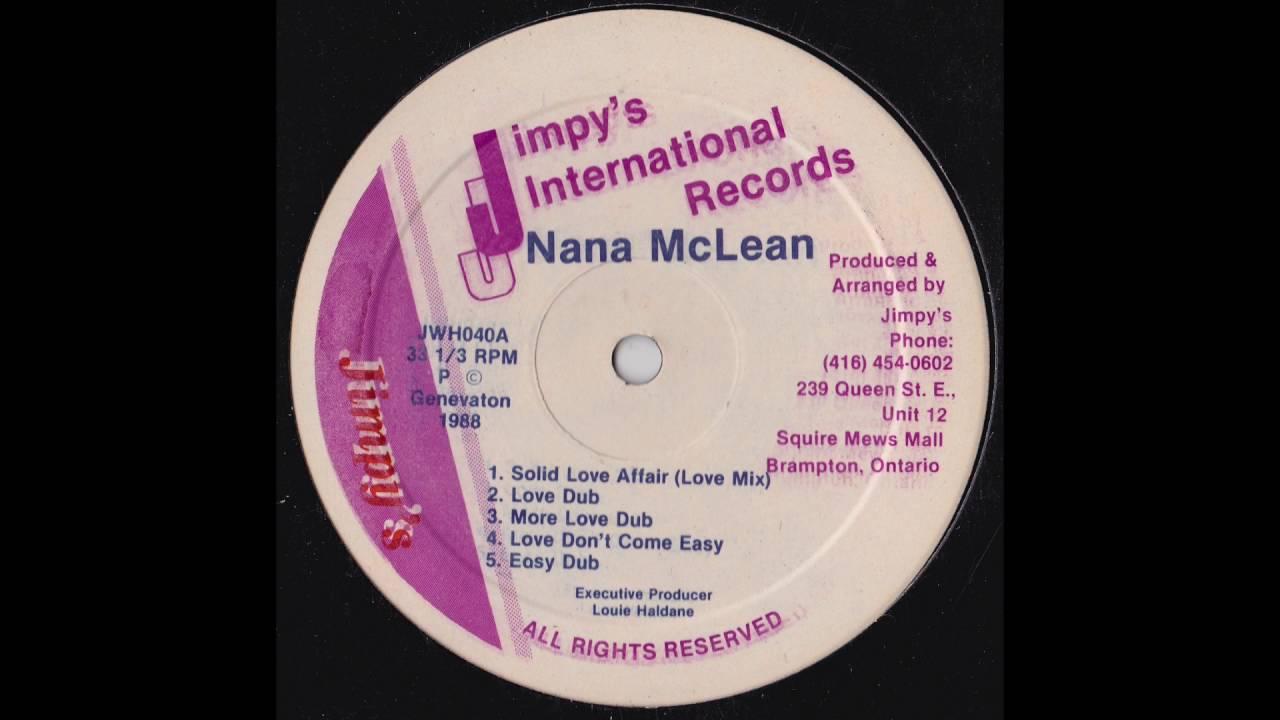 Solid Love Affair - Nana Mclean