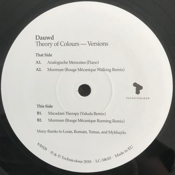 Theory Of Colours - Dauwd