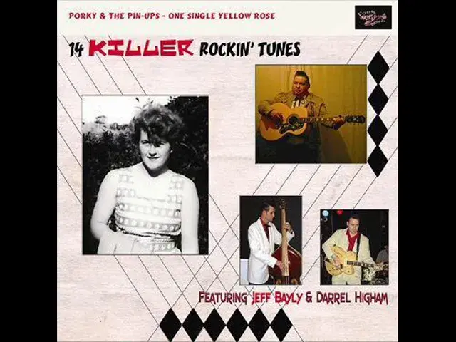 One Single Yellow Rose (14 Killer Rockin' Tunes) - Porky & the Pin-Ups